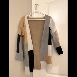 Colorblock Cardigan